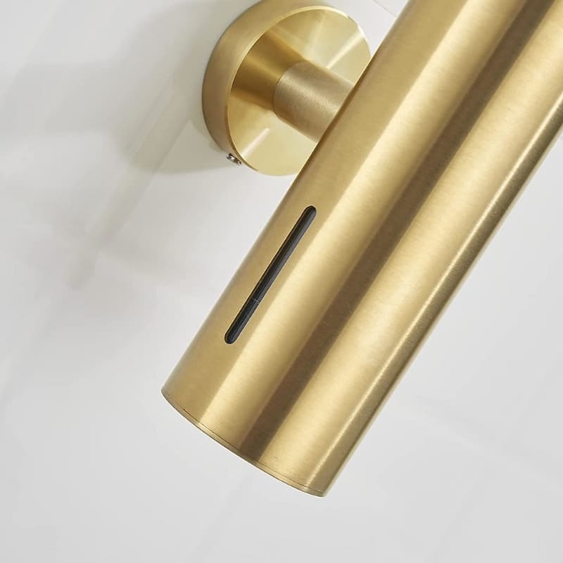 Dispenser de Sabonete Aço Inox Dourado 250ml