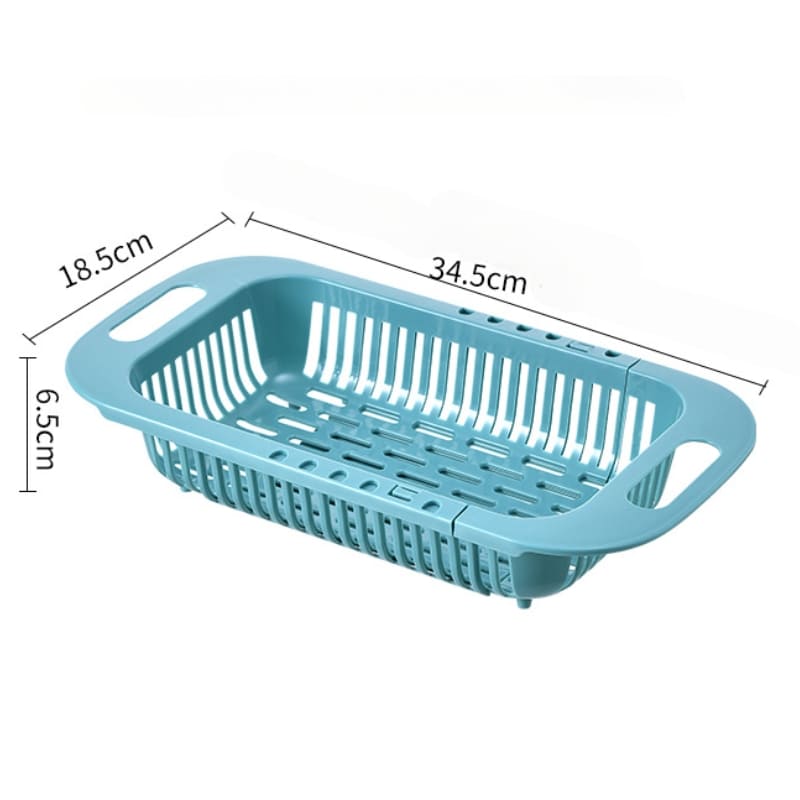 Escorredor Expansível De Pia Para Alimentos E Louça Compacto