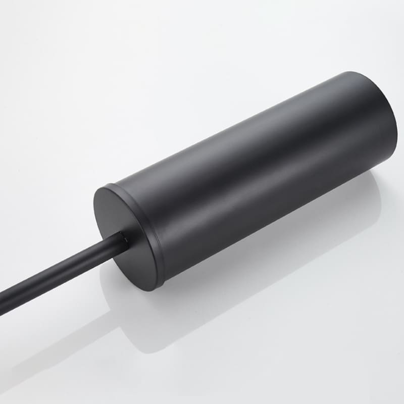 Escova Sanitária Em Alumínio Premium Com Suporte Elegante