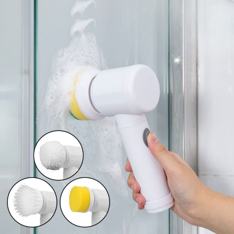 Escova Elétrica Rotativa Multiuso Com Bateria USB