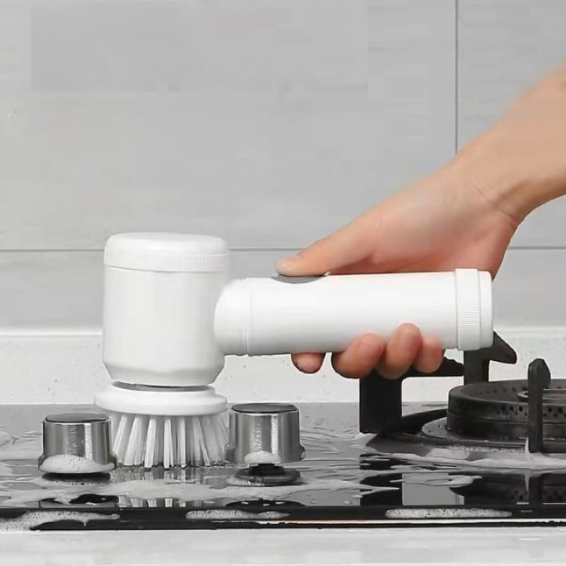 Escova Elétrica Rotativa Multiuso Com Bateria USB