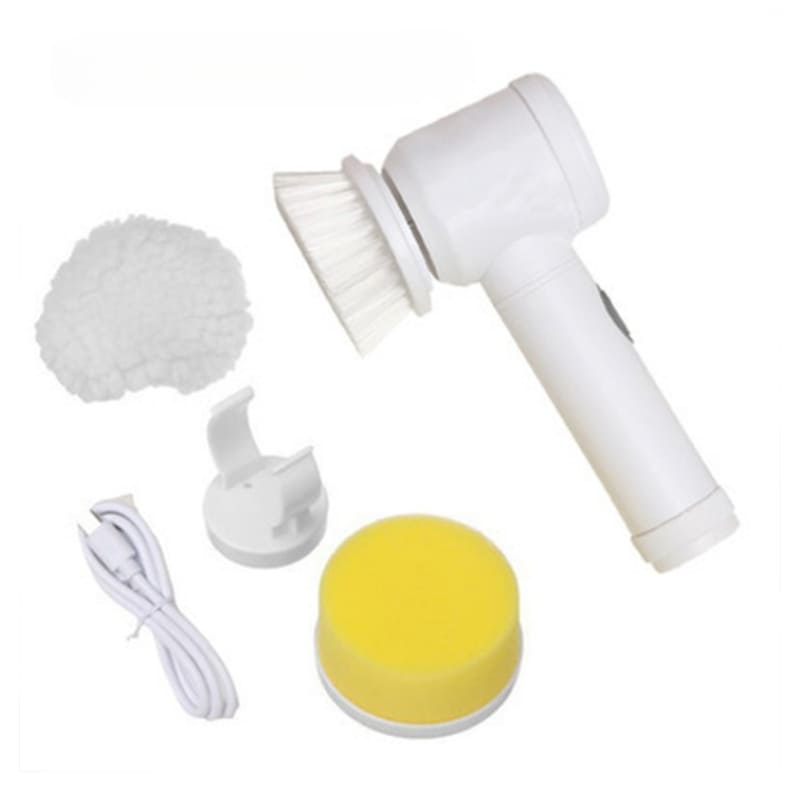 Escova Elétrica Rotativa Multiuso Com Bateria USB