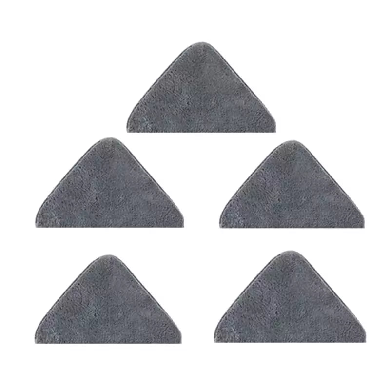 Esfregão Giratório 360 Triangular em Microfibra Kit 5