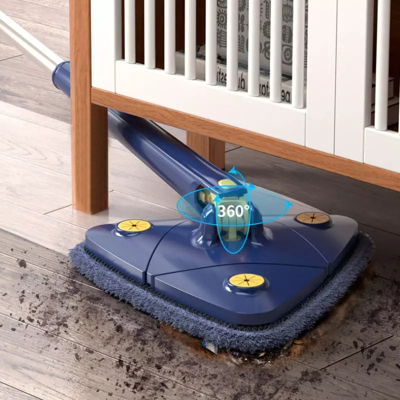 Esfregão Giratório 360 Triangular em Microfibra Kit 5