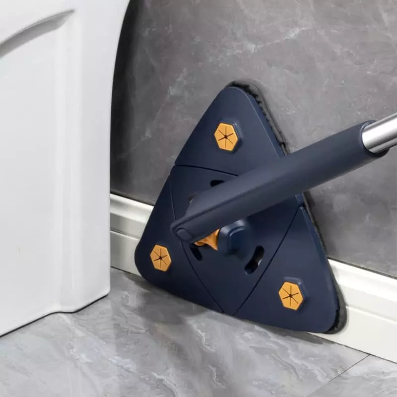 Esfregão Giratório 360 Triangular em Microfibra Kit 5