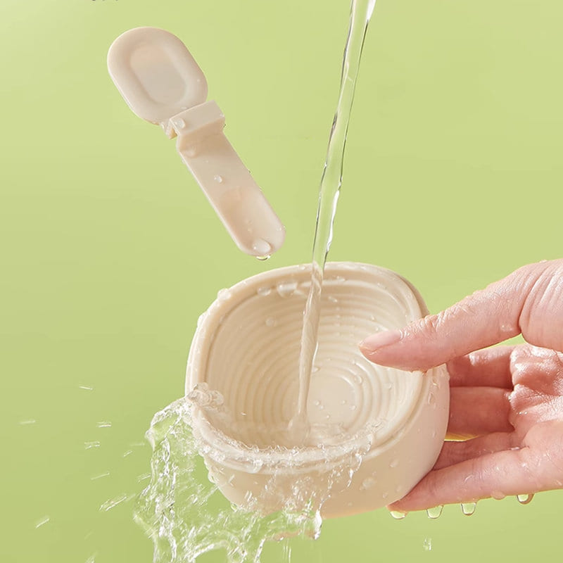 Forma de Picolé de Silicone com Tampa Hermética