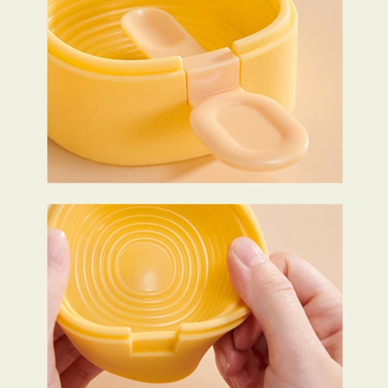 Forma de Picolé de Silicone com Tampa Hermética