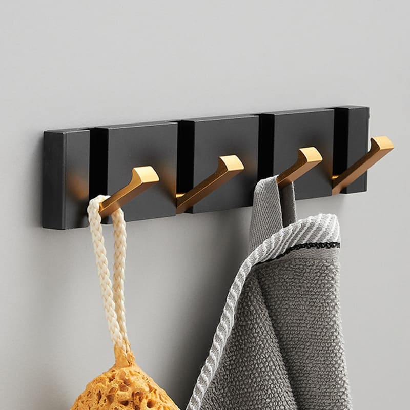 Ganchos De Parede Em Alumínio Dobráveis E Retráteis