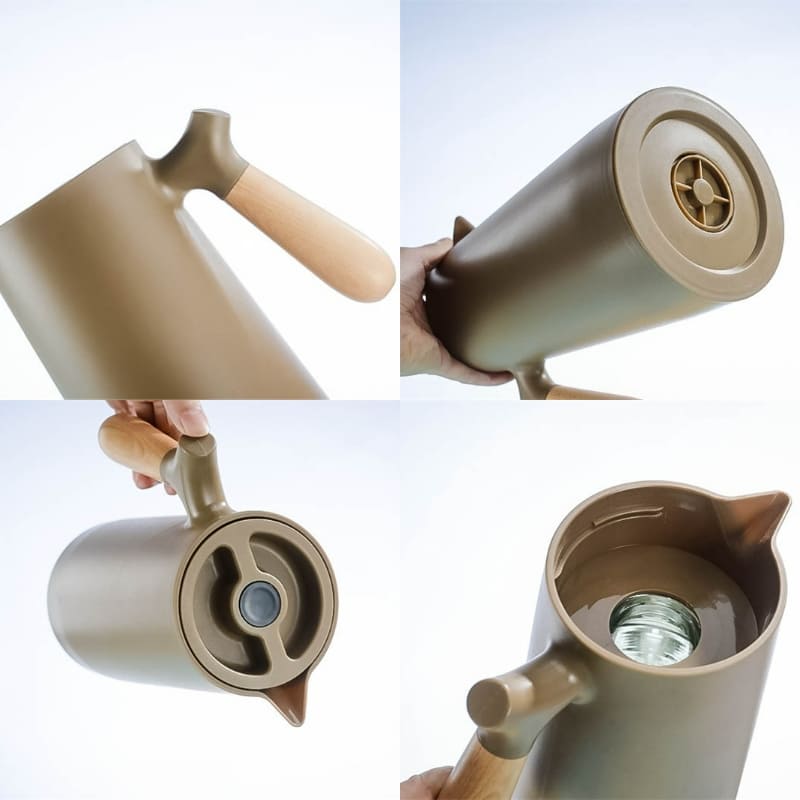 Garrafa Térmica 1L Em Vidro Borossilicato