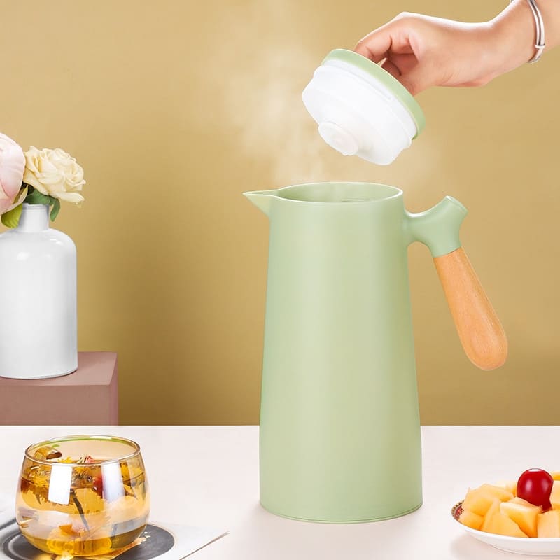 Garrafa Térmica 1L Em Vidro Borossilicato