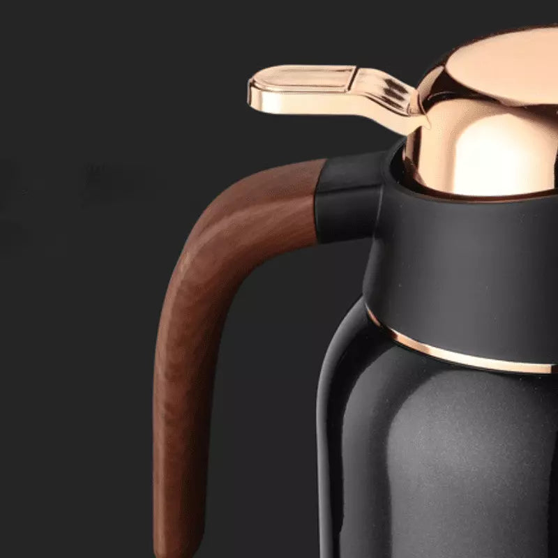 Garrafa Térmica de Inox 1L com Revestimento Cerâmico