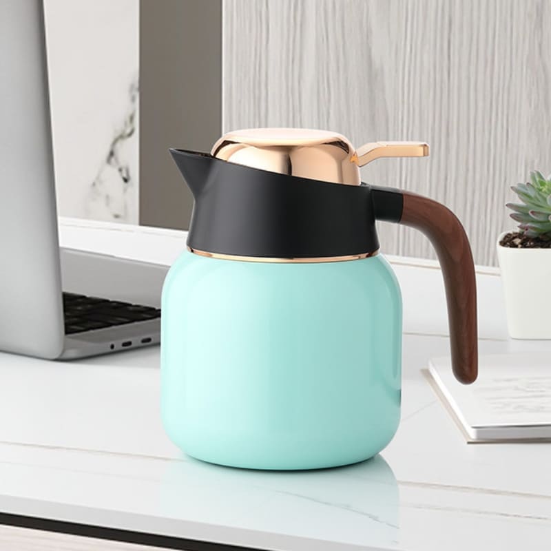 Garrafa Térmica de Inox 1L com Revestimento Cerâmico