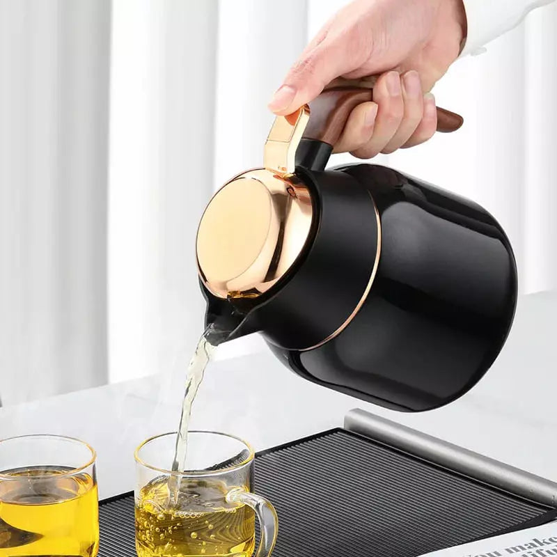 Garrafa Térmica de Inox 1L com Revestimento Cerâmico