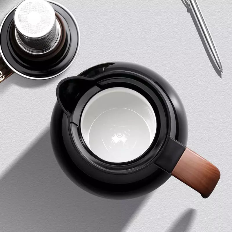 Garrafa Térmica de Inox 1L com Revestimento Cerâmico