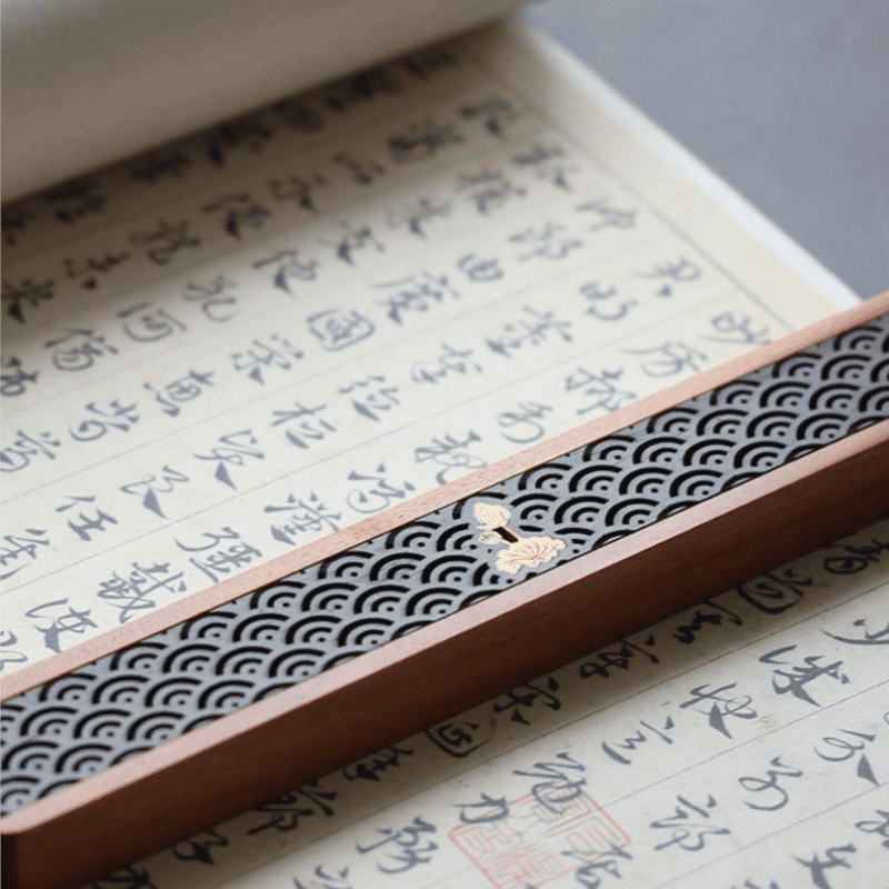 Incensário Para Vareta Em Madeira Natural Artesanal