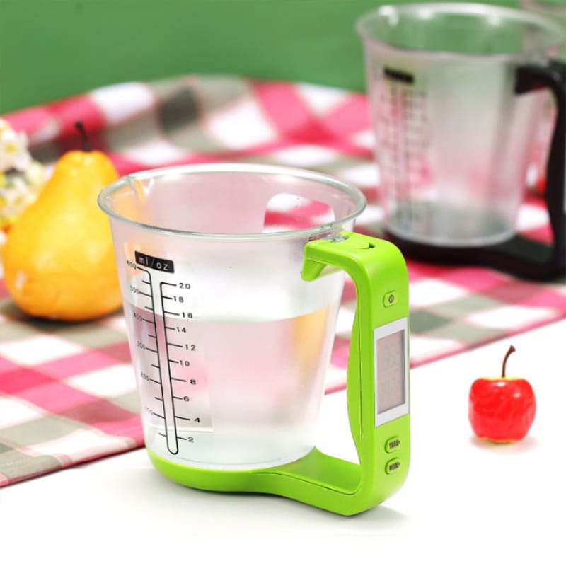 Jarra com Balança Digital e Copo Medidor Transparente