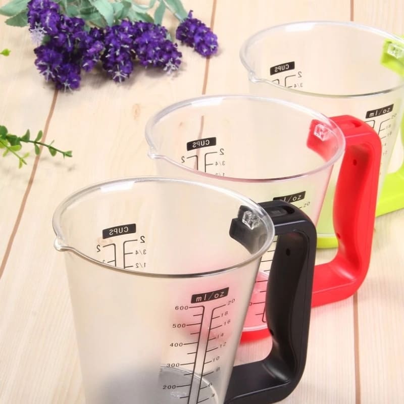 Jarra com Balança Digital e Copo Medidor Transparente