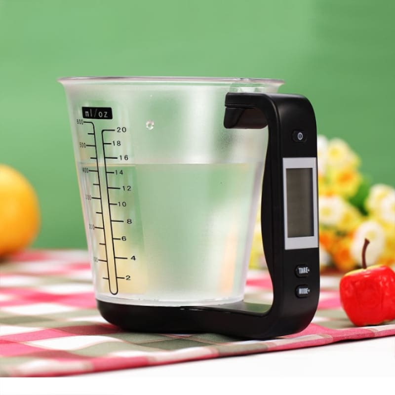 Jarra com Balança Digital e Copo Medidor Transparente