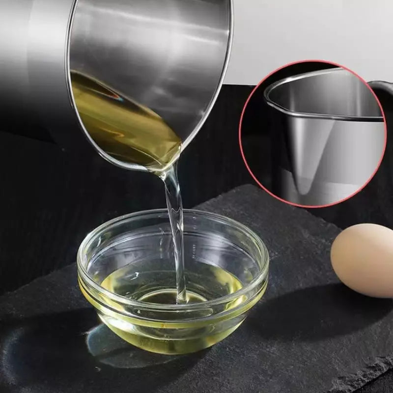 Jarra de Inox  1,5L com Separador de Gema e Tampa