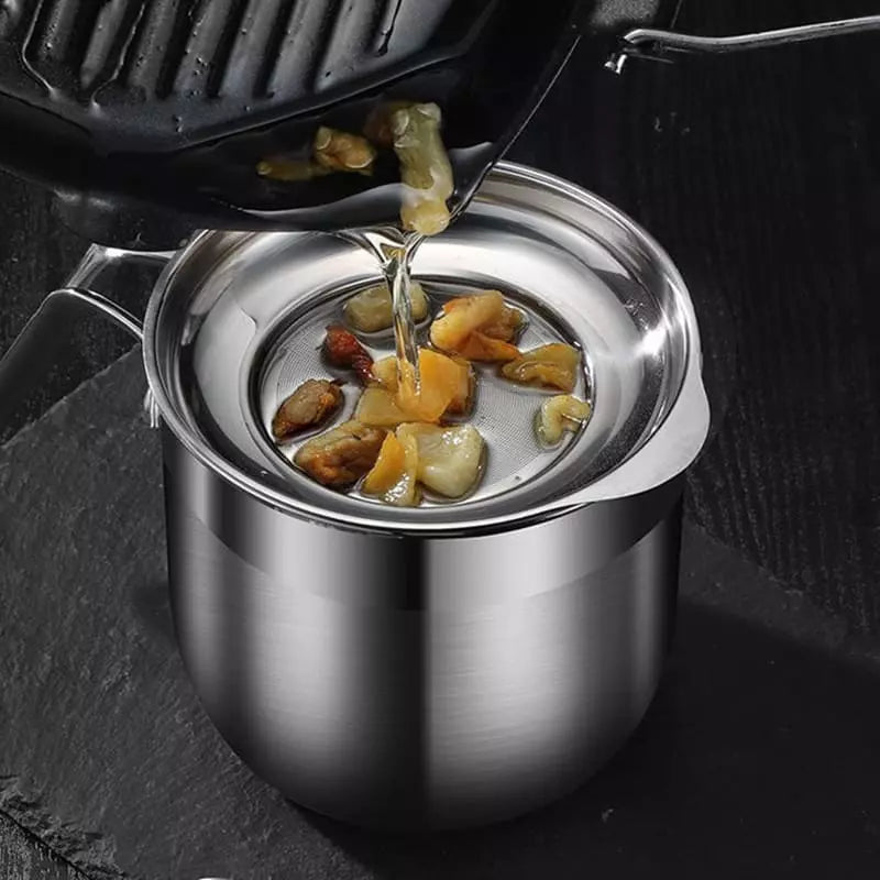 Jarra de Inox  1,5L com Separador de Gema e Tampa