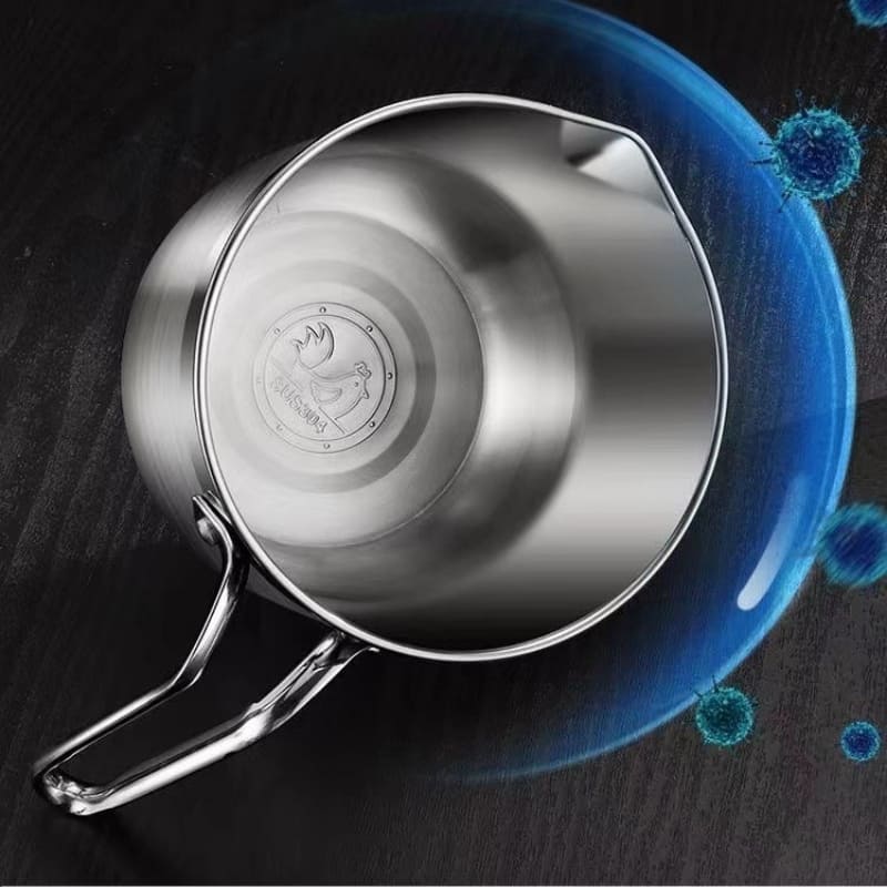 Jarra de Inox  1,5L com Separador de Gema e Tampa