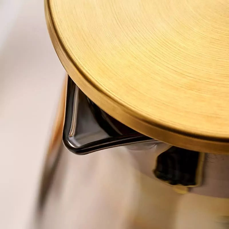 Jarra de Vidro Borossilicato 2L com Tampa Hermética