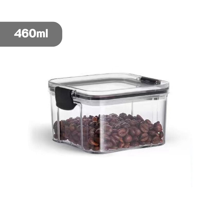 Jogo de Potes Herméticos em Plástico com Travas - 4 Peças