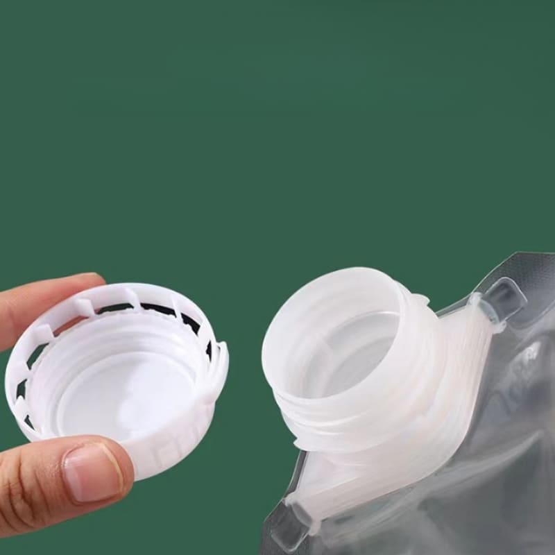 Sacos de Armazenamento 10 Peças com Tampa Rosca e Alça