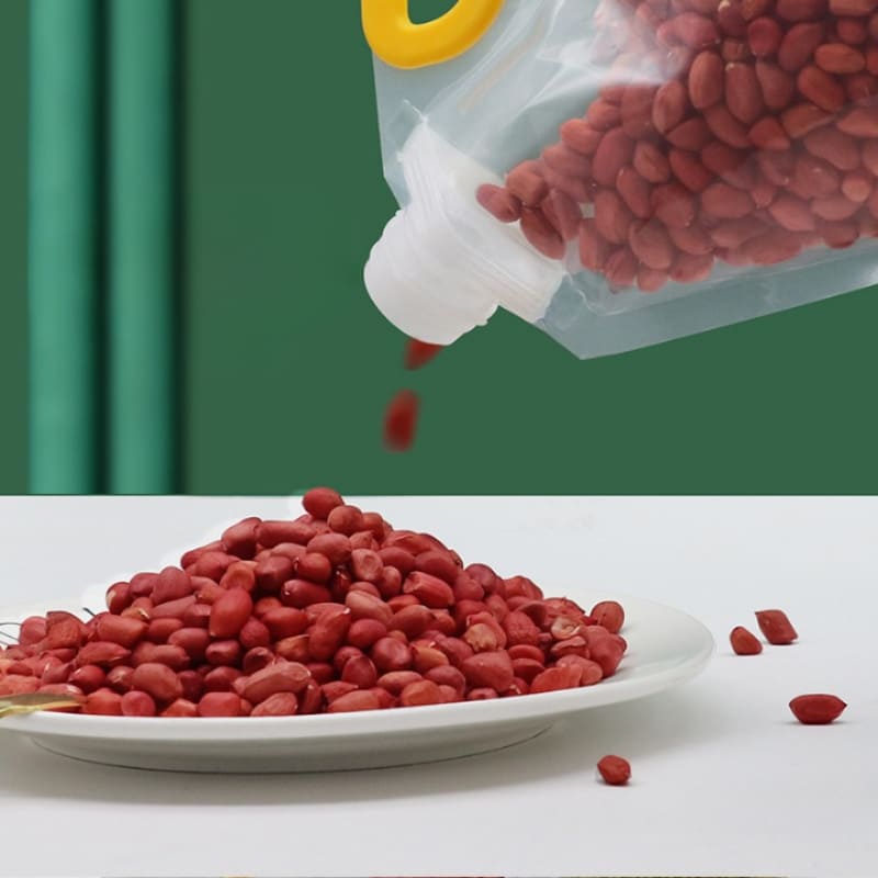 Sacos de Armazenamento 10 Peças com Tampa Rosca e Alça