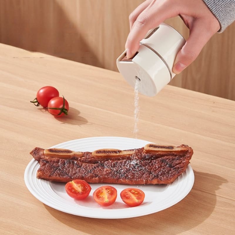 Porta-Temperos Magnético 6 Peças Com Medidor