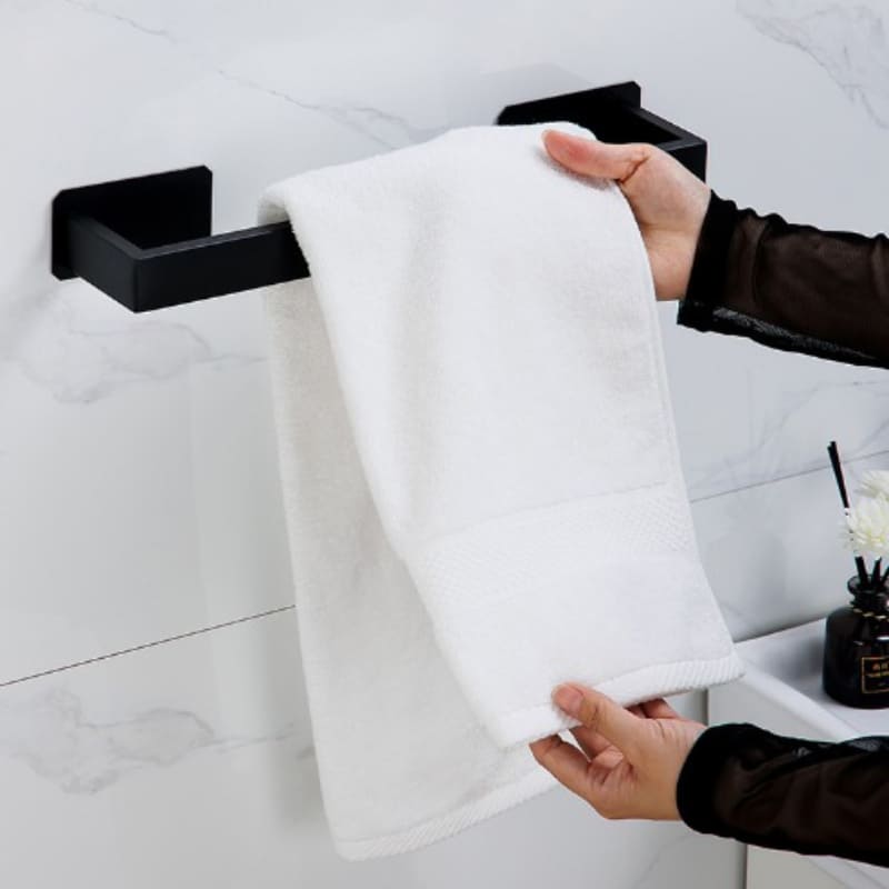 Kit Acessórios Para Banheiro Em Aço Inox 5 Peças