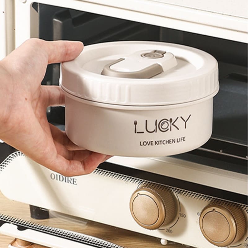 Kit Marmita Térmica Em Aço Inox Com Bolsa Térmica Compacta