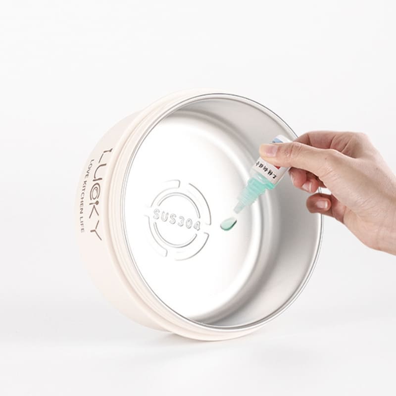 Kit Marmita Térmica Em Aço Inox Com Bolsa Térmica Compacta