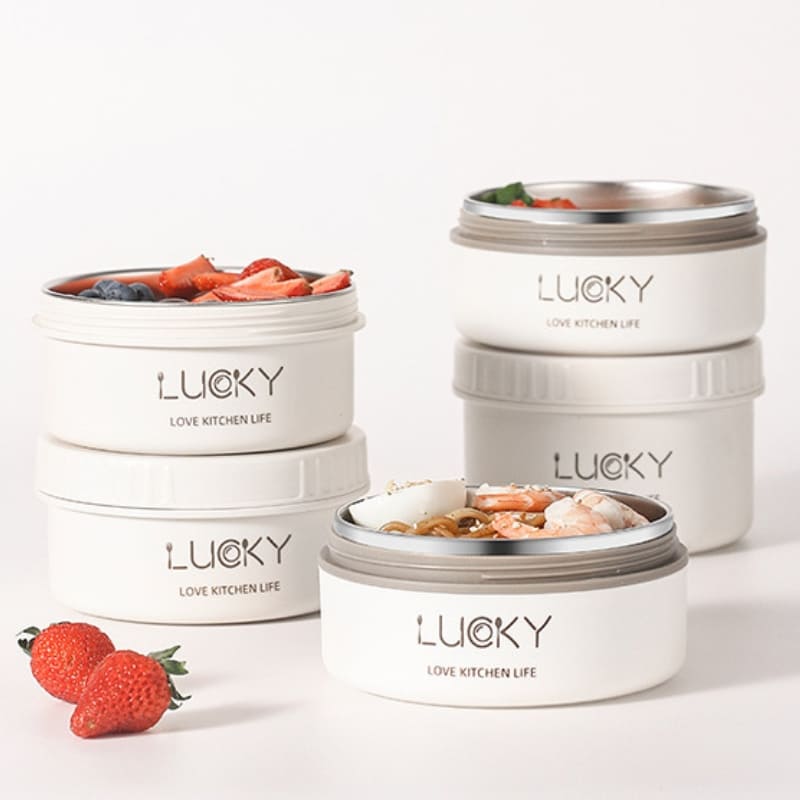 Kit Marmita Térmica Em Aço Inox Com Bolsa Térmica Compacta