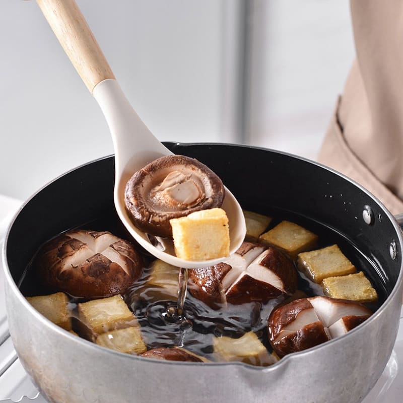 Kit de Utensílios em Silicone 14 Peças com Organizador