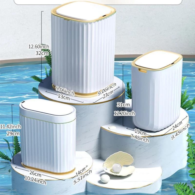 Lixeira Automática com Sensor Inteligente para Banheiro