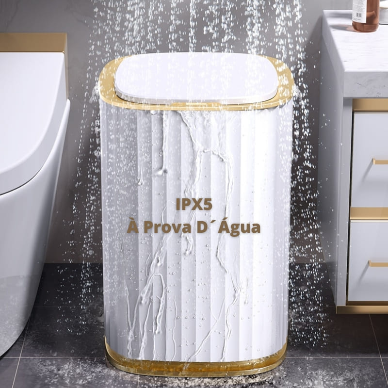 Lixeira Automática com Sensor Inteligente para Banheiro