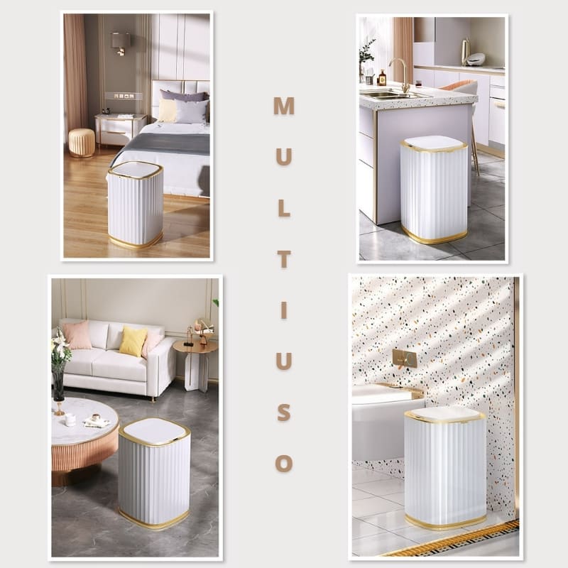 Lixeira Automática com Sensor Inteligente para Banheiro