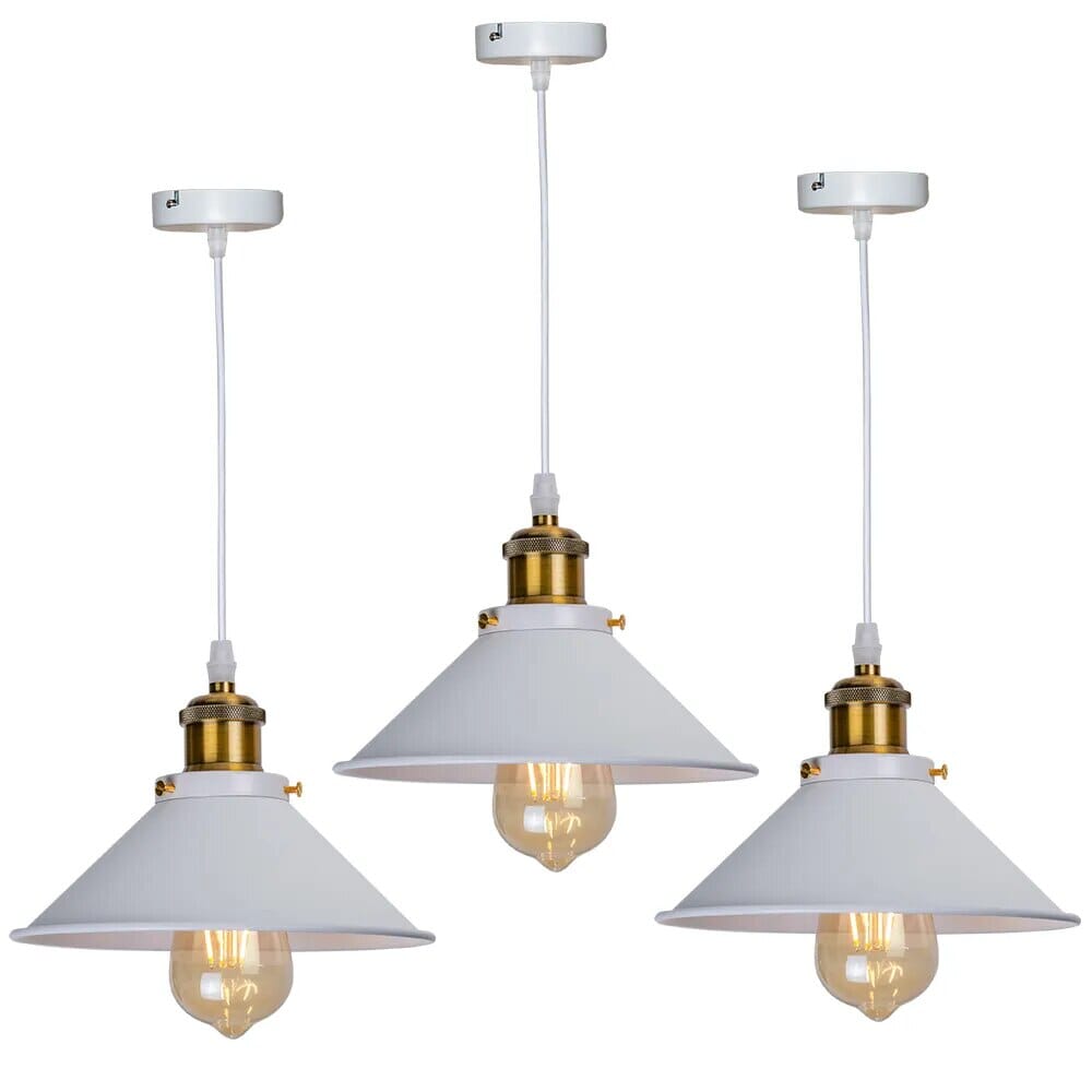 Luminária Pendente em Metal Vintage para Cozinha e Sala