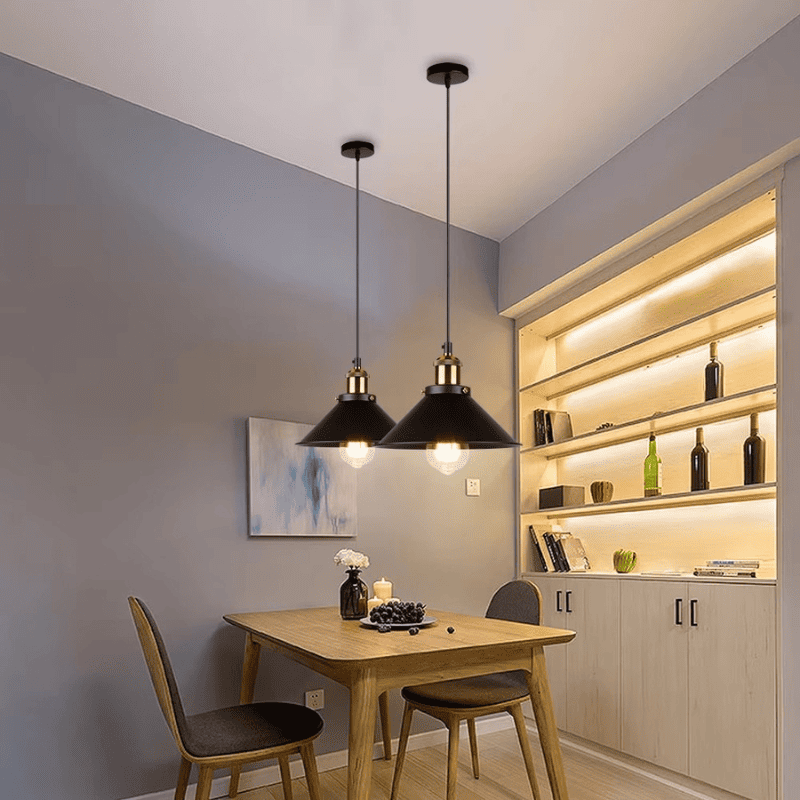 Luminária Pendente em Metal Vintage para Cozinha e Sala