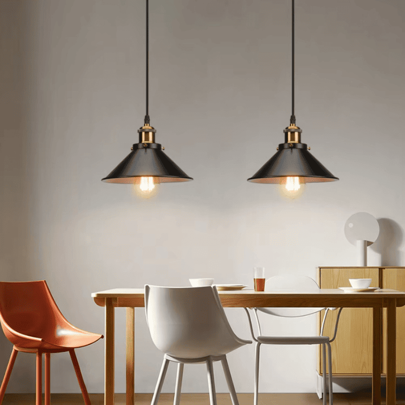 Luminária Pendente em Metal Vintage para Cozinha e Sala