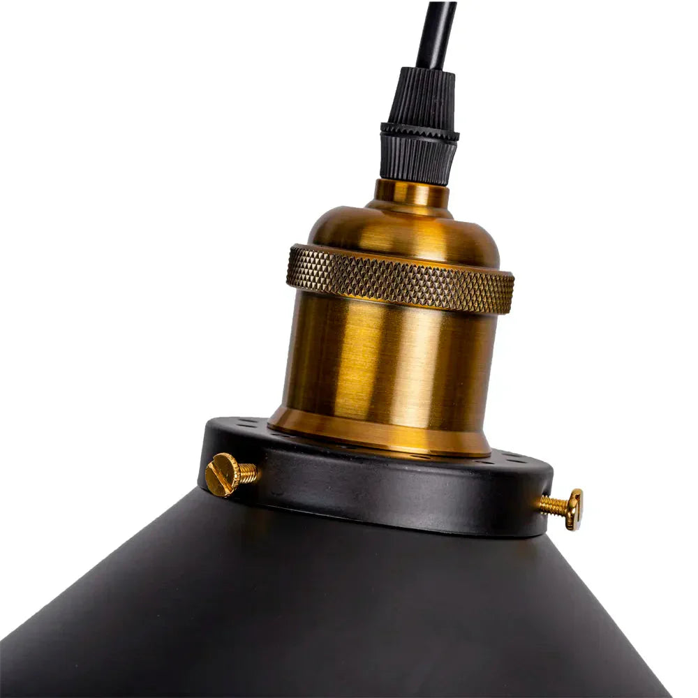 Luminária Pendente em Metal Vintage para Cozinha e Sala