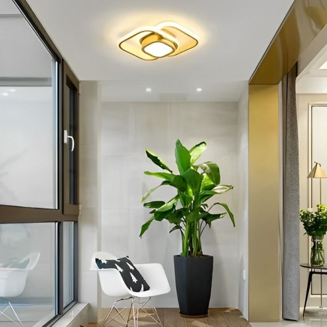 Luminária de Teto LED Plafon Sobrepor Moderna 36W 4000K