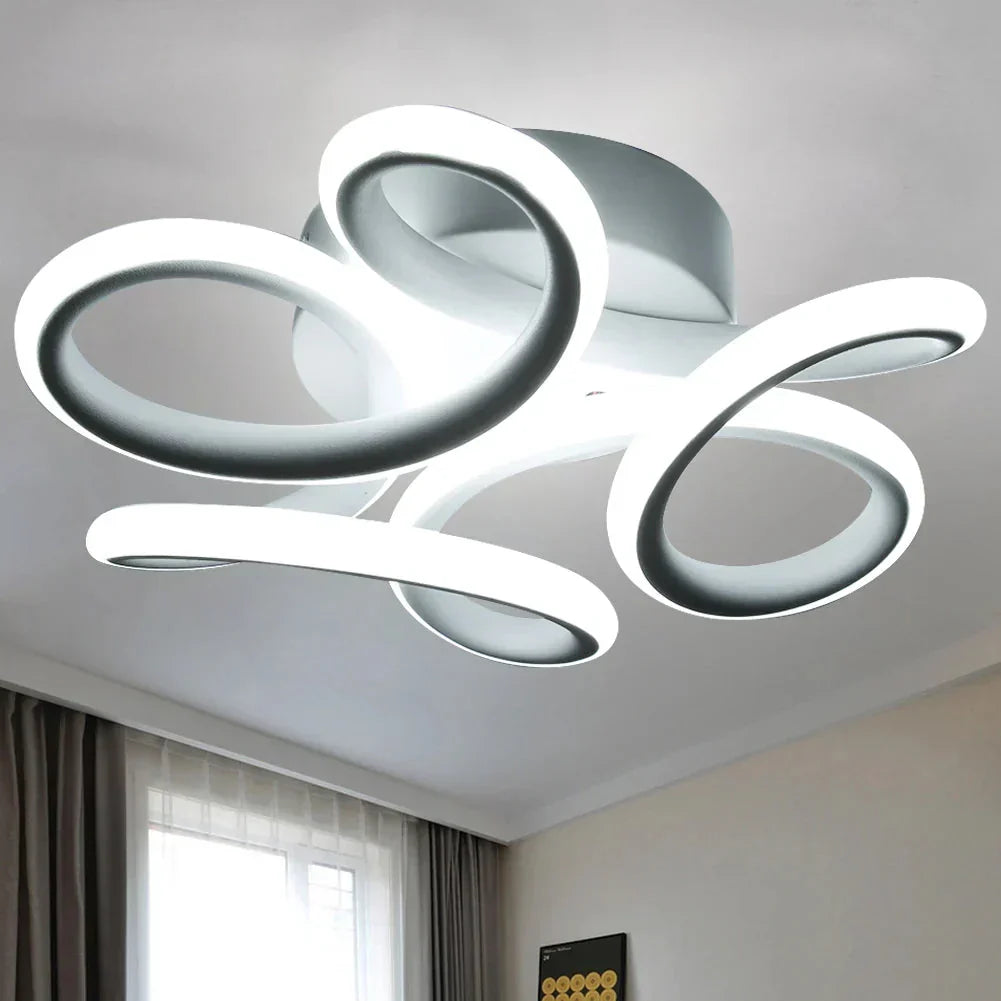 Luminária De Teto LED Plafon Sobrepor Design Contemporâneo