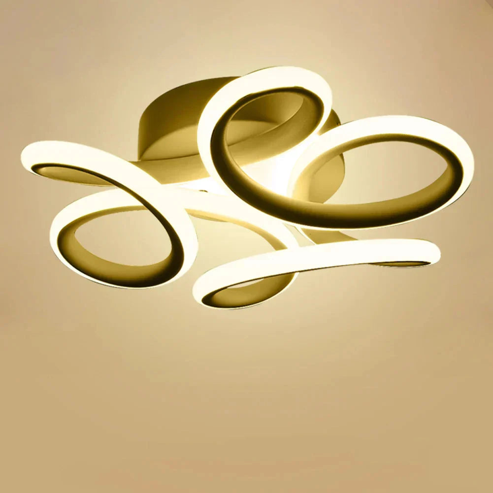 Luminária De Teto LED Plafon Sobrepor Design Contemporâneo