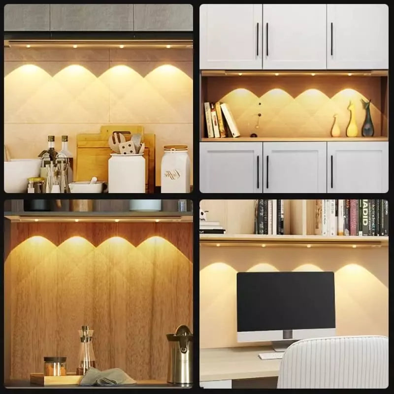 Luminária de LED Magnética com Sensor de Movimento Compacta