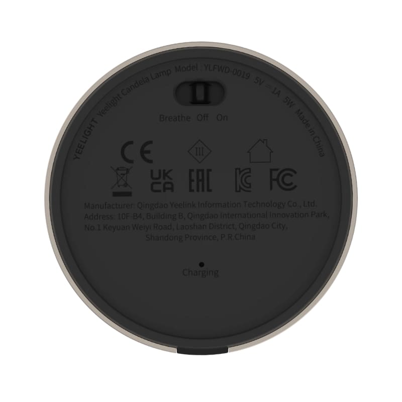 Luminária de Mesa Portátil em Metal com LED Regulável