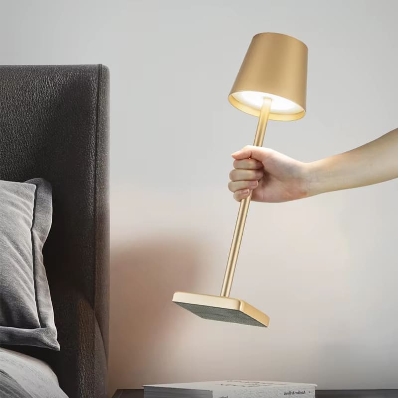 Luminária de Mesa LED Recarregável USB Minimalista Portátil