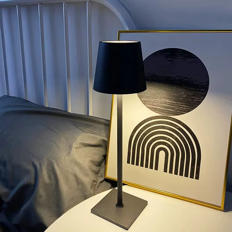 Luminária de Mesa LED Recarregável USB Minimalista Portátil