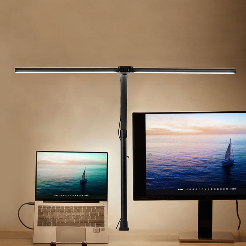 Luminária de Mesa LED Flexível em Alumínio com Controle